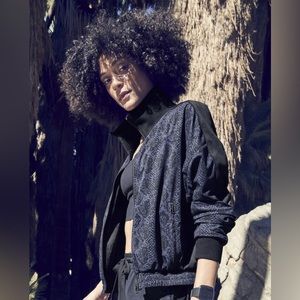 Athleta Brooklyn Track Bomber Jacket